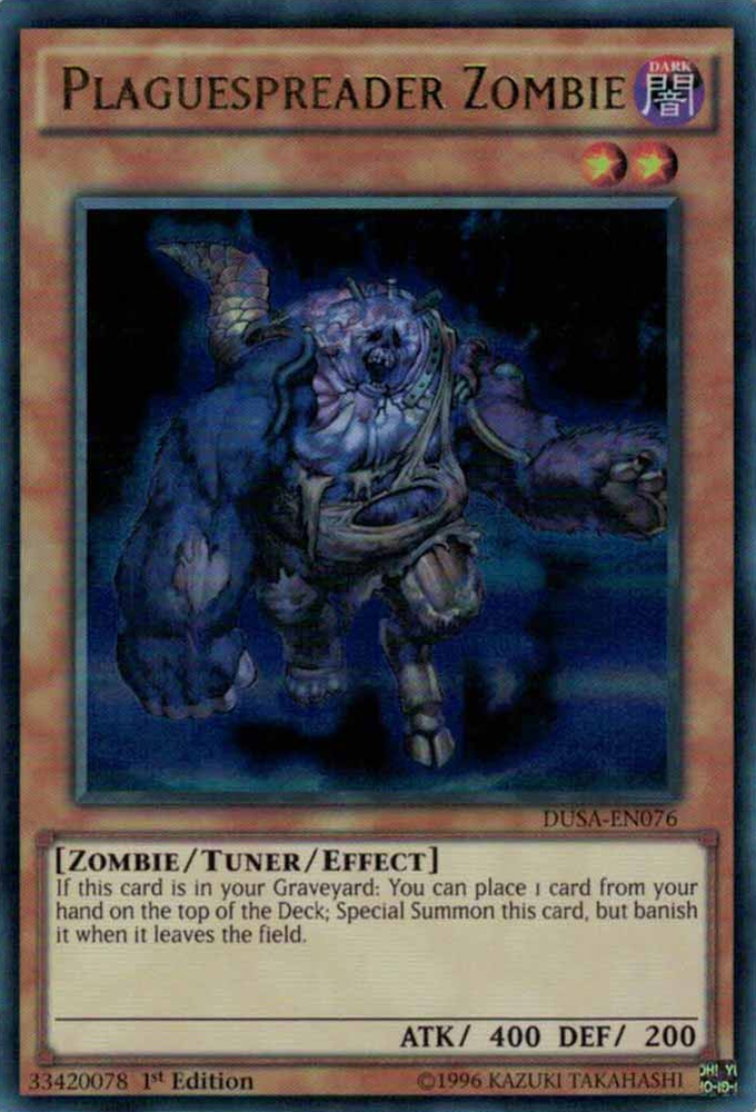 Plaguespreader Zombie [DUSA-EN076] Ultra Rare Yu-Gi-Oh!