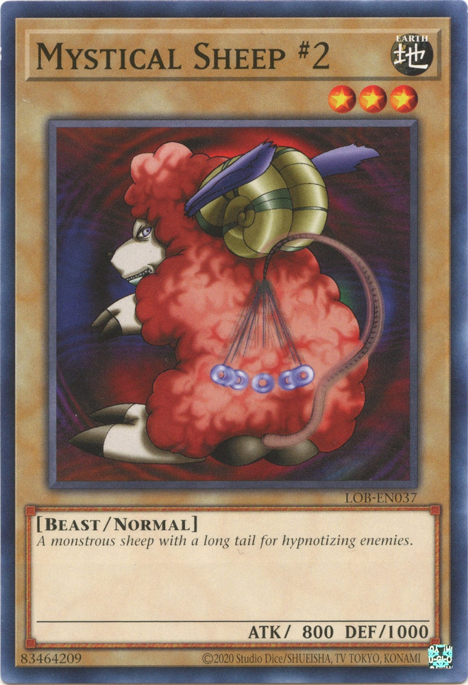 Mystical Sheep #2 (25th Anniversary) [LOB-EN037] Common Yu-Gi-Oh!