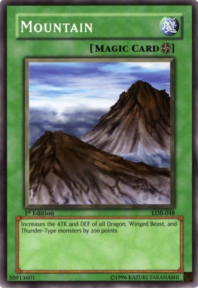Mountain [LOB-048] Common Yu-Gi-Oh!