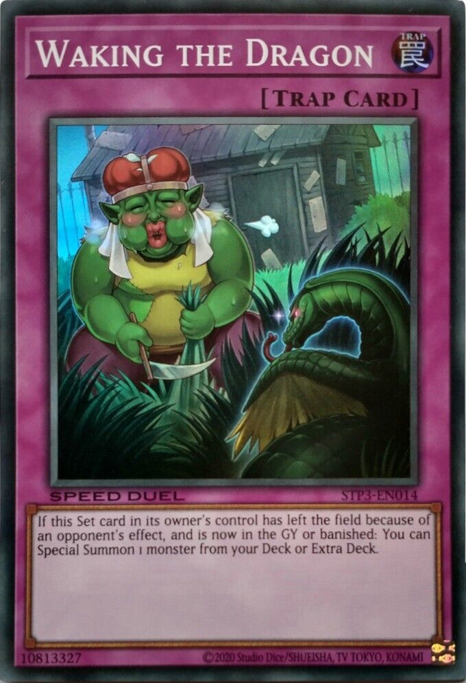 Waking the Dragon [STP3-EN014] Super Rare Yu-Gi-Oh!