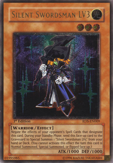 Silent Swordsman LV3 [RDS-EN009] Ultimate Rare Yu-Gi-Oh!