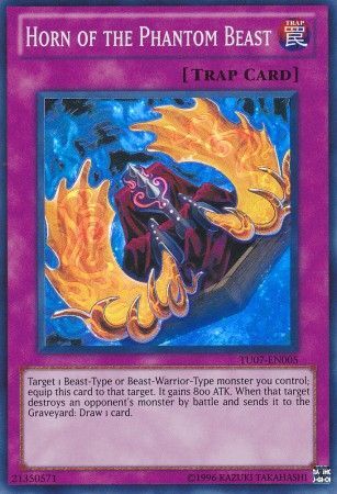 Horn of the Phantom Beast [TU07-EN005] Super Rare Yu-Gi-Oh!