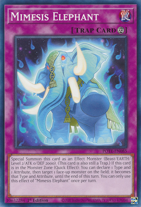 Mimesis Elephant [POTE-EN085] Common Yu-Gi-Oh!