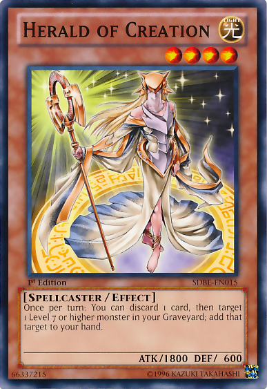 Herald of Creation [SDBE-EN015] Common Yu-Gi-Oh!