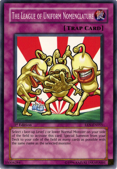 The League of Uniform Nomenclature [EEN-EN055] Common Yu-Gi-Oh!