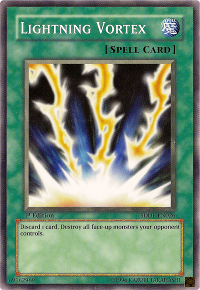 Lightning Vortex [SDDE-EN026] Common Yu-Gi-Oh!