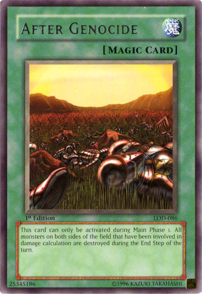 After Genocide [LOD-086] Rare Yu-Gi-Oh!