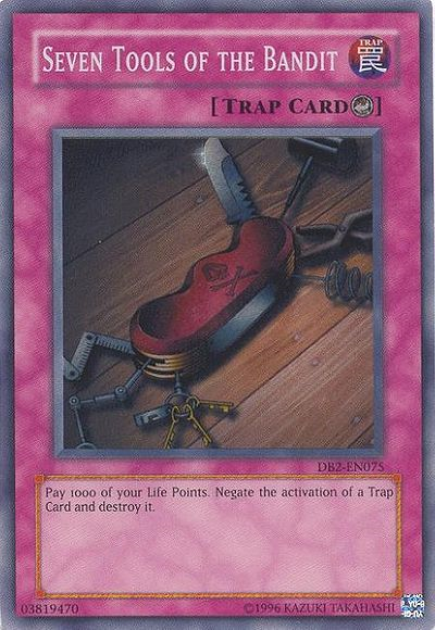 Seven Tools of the Bandit [DB2-EN075] Super Rare Yu-Gi-Oh!
