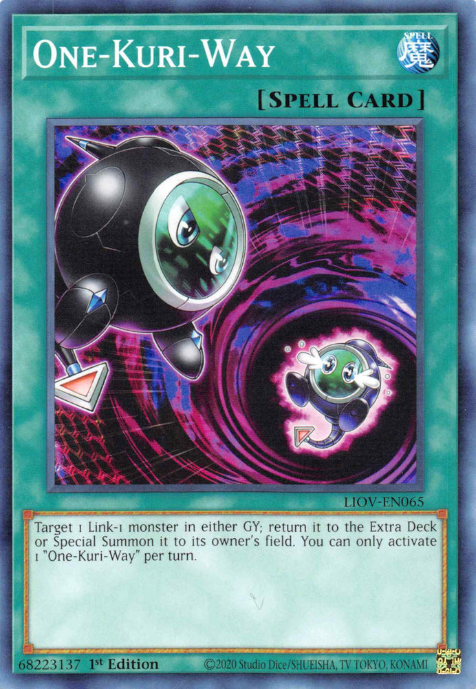 One-Kuri-Way [LIOV-EN065] Common Yu-Gi-Oh!