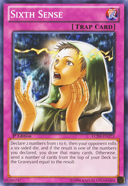 Sixth Sense [LCJW-EN273] Common Yu-Gi-Oh!