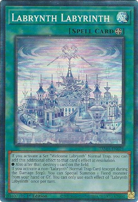 Labrynth Labyrinth [TAMA-EN021] Collector's Rare Yu-Gi-Oh!
