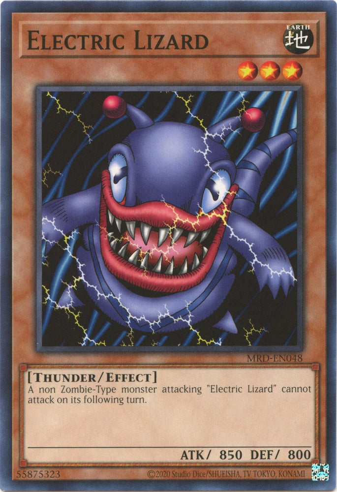 Electric Lizard (25th Anniversary) [MRD-EN048] Common Yu-Gi-Oh!