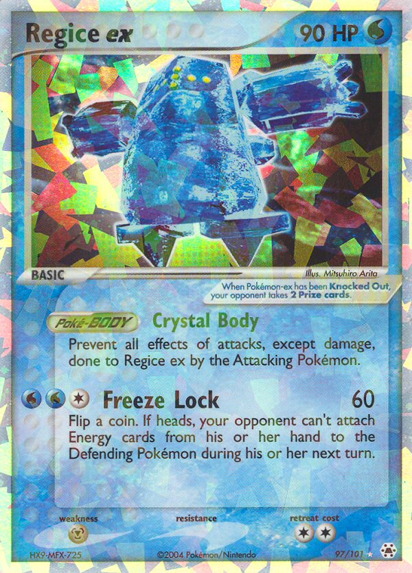 Regice ex (97/101) [EX: Hidden Legends] Pokémon