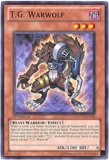 T.G. Warwolf [EXVC-EN020] Common Yu-Gi-Oh!