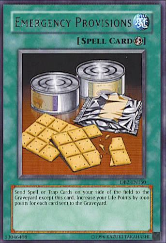 Emergency Provisions [DB2-EN150] Rare Yu-Gi-Oh!