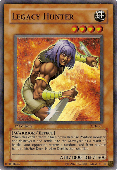 Legacy Hunter [AST-067] Super Rare Yu-Gi-Oh!
