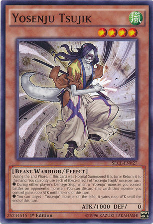 Yosenju Tsujik [SECE-EN027] Common Yu-Gi-Oh!