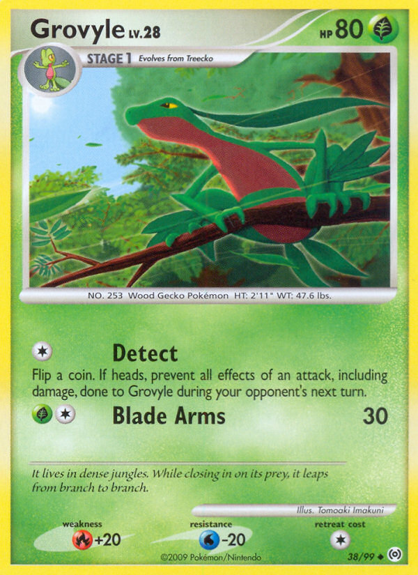 Grovyle (38/99) [Platinum: Arceus] Pokémon