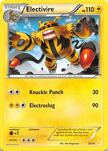 Electivire (25/30) [XY: Trainer Kit 3 - Pikachu Libre] Pokémon