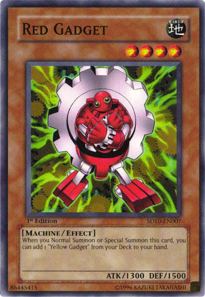Red Gadget [SD10-EN007] Common Yu-Gi-Oh!