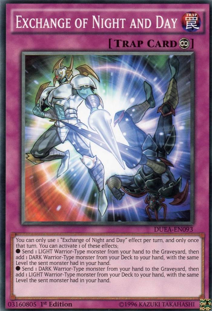 Exchange of Night and Day [DUEA-EN093] Common Yu-Gi-Oh!