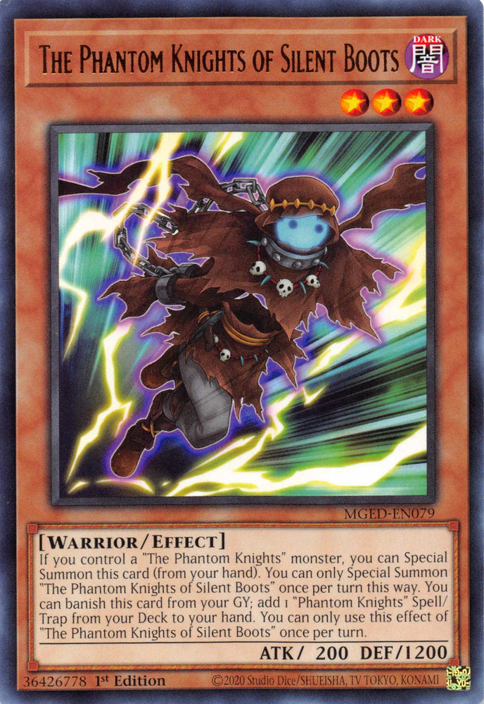 The Phantom Knights of Silent Boots [MGED-EN079] Rare Yu-Gi-Oh!