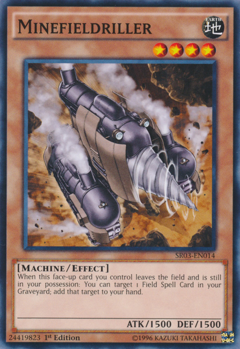 Minefieldriller [SR03-EN014] Common Yu-Gi-Oh!