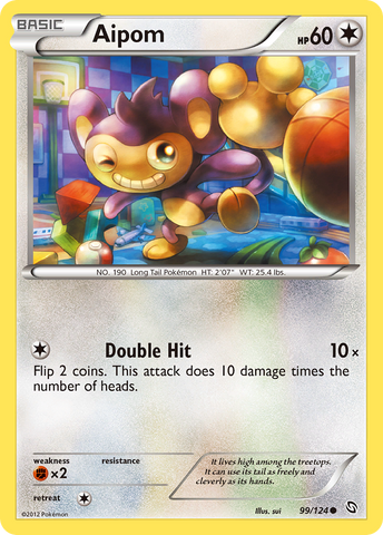 Aipom (99/124) [Black & White: Dragons Exalted] Pokémon