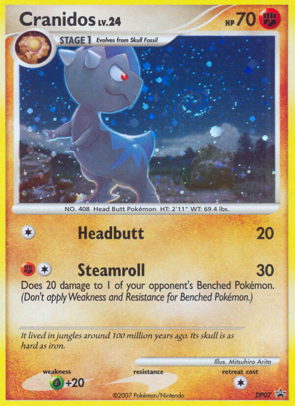 Cranidos (DP07) [Diamond & Pearl: Black Star Promos] Pokémon