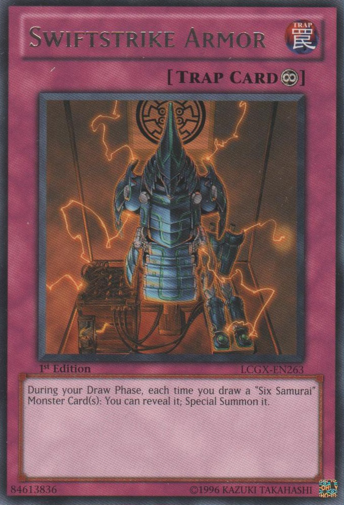 Swiftstrike Armor [LCGX-EN263] Rare Yu-Gi-Oh!