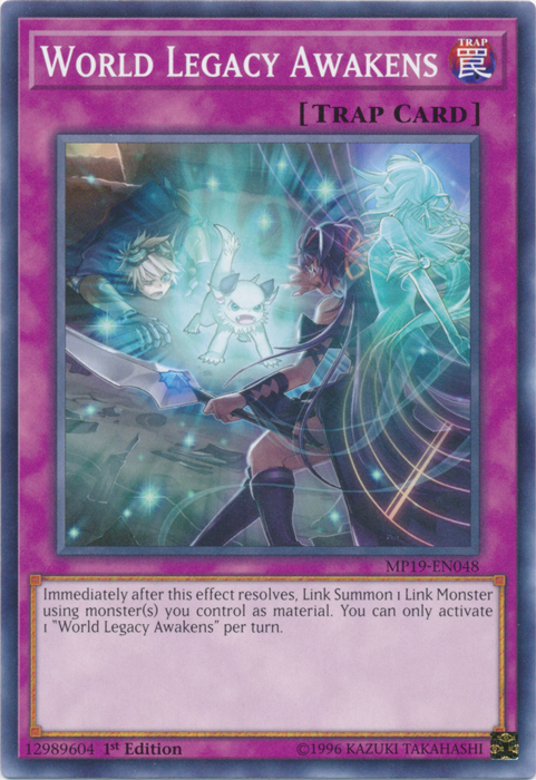 World Legacy Awakens [MP19-EN048] Common Yu-Gi-Oh!