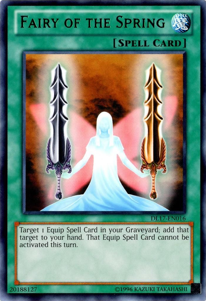 Fairy of the Spring (Green) [DL17-EN016] Rare Yu-Gi-Oh!