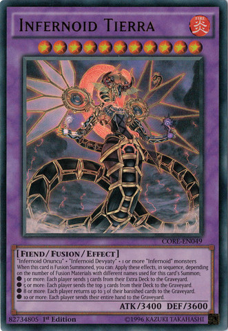 Infernoid Tierra [CORE-EN049] Ultra Rare Yu-Gi-Oh!