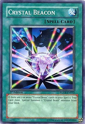 Crystal Beacon [FOTB-EN032] Common Yu-Gi-Oh!