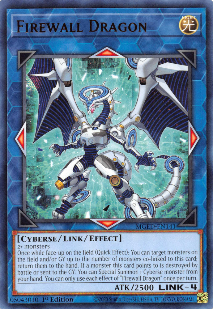 Firewall Dragon [MGED-EN141] Rare Yu-Gi-Oh!