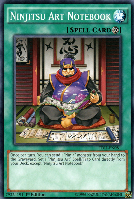 Ninjitsu Art Notebook [TDIL-EN081] Common Yu-Gi-Oh!