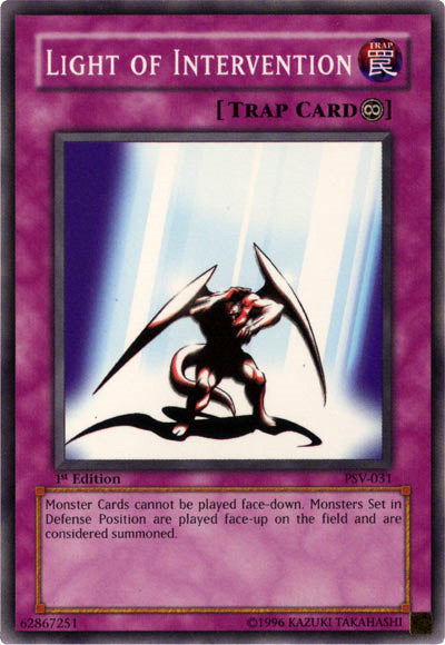 Light of Intervention [PSV-031] Common Yu-Gi-Oh!