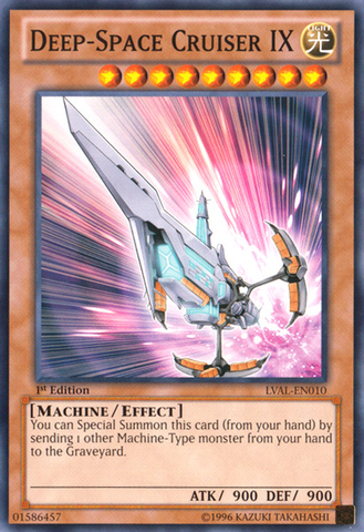 Deep-Space Cruiser IX [LVAL-EN010] Common - Yugioh Cards For Your TCG Needs!