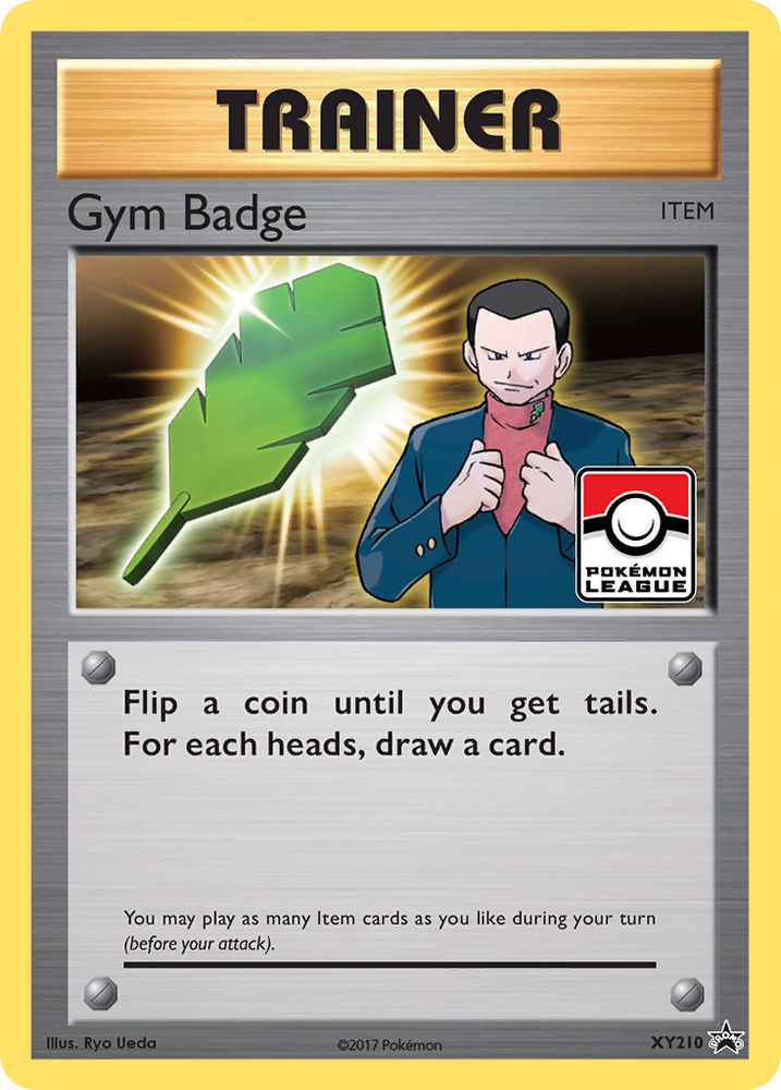 Gym Badge (XY210) (Giovanni) [XY: Black Star Promos] Pokémon