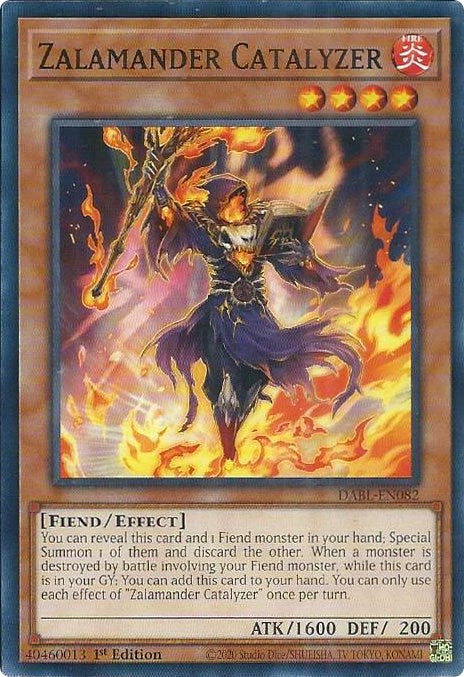 Zalamander Catalyzer [DABL-EN082] Common Yu-Gi-Oh!