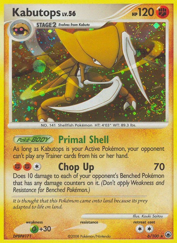 Kabutops (6/100) [Diamond & Pearl: Majestic Dawn] Pokémon