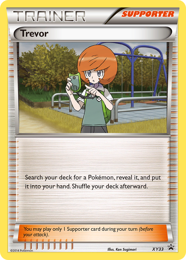 Trevor (XY33) [XY: Black Star Promos] Pokémon