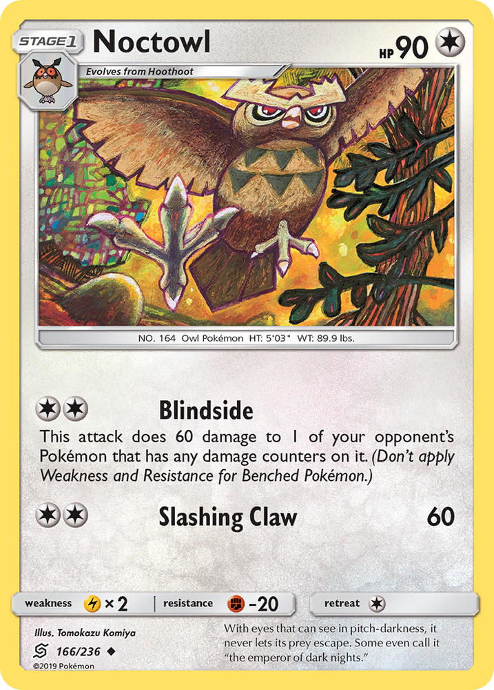 Noctowl (166/236) [Sun & Moon: Unified Minds] Pokémon