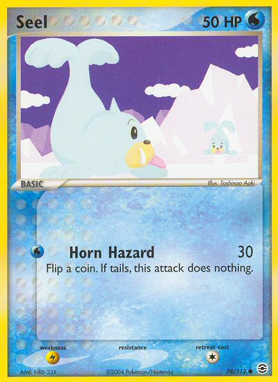 Seel (78/112) [EX: FireRed & LeafGreen] Pokémon