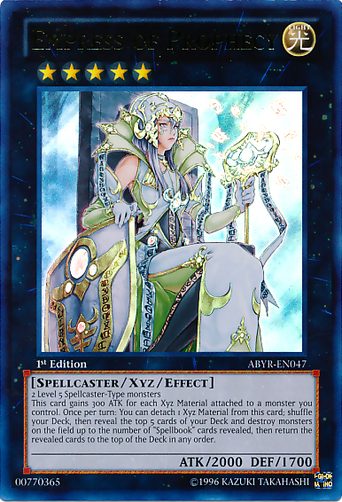 Empress of Prophecy [ABYR-EN047] Ultra Rare Yu-Gi-Oh!