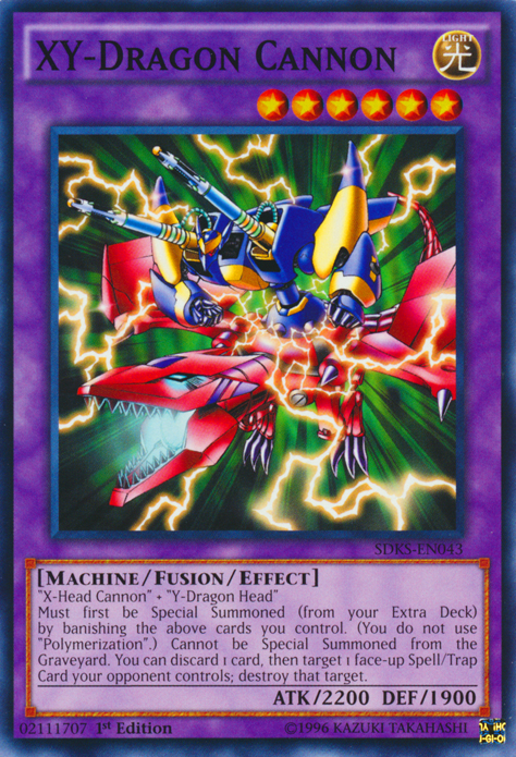 XY-Dragon Cannon [SDKS-EN043] Common Yu-Gi-Oh!