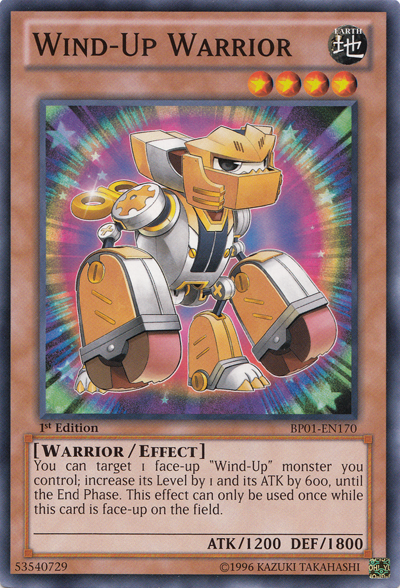 Wind-Up Warrior [BP01-EN170] Common Yu-Gi-Oh!