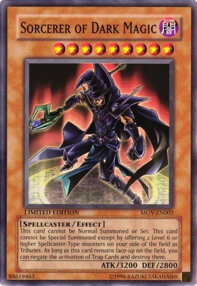 Sorcerer of Dark Magic [MOV-EN002] Common Yu-Gi-Oh!