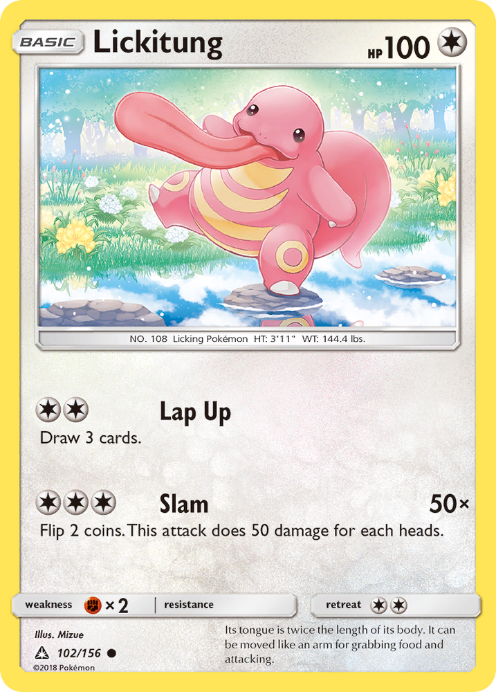 Lickitung (102/156) [Sun & Moon: Ultra Prism] Pokémon