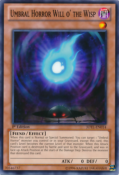 Umbral Horror Will o' the Wisp [JOTL-EN014] Common Yu-Gi-Oh!